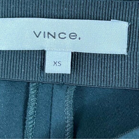Vince Women's Green Front Seam Legging Ponte Pant in Watercress Size XS NWT NEW - Picture 9 of 14